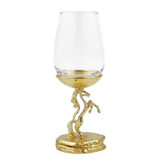 Set of 2/Set of 4 - Stallion Wine Glasses